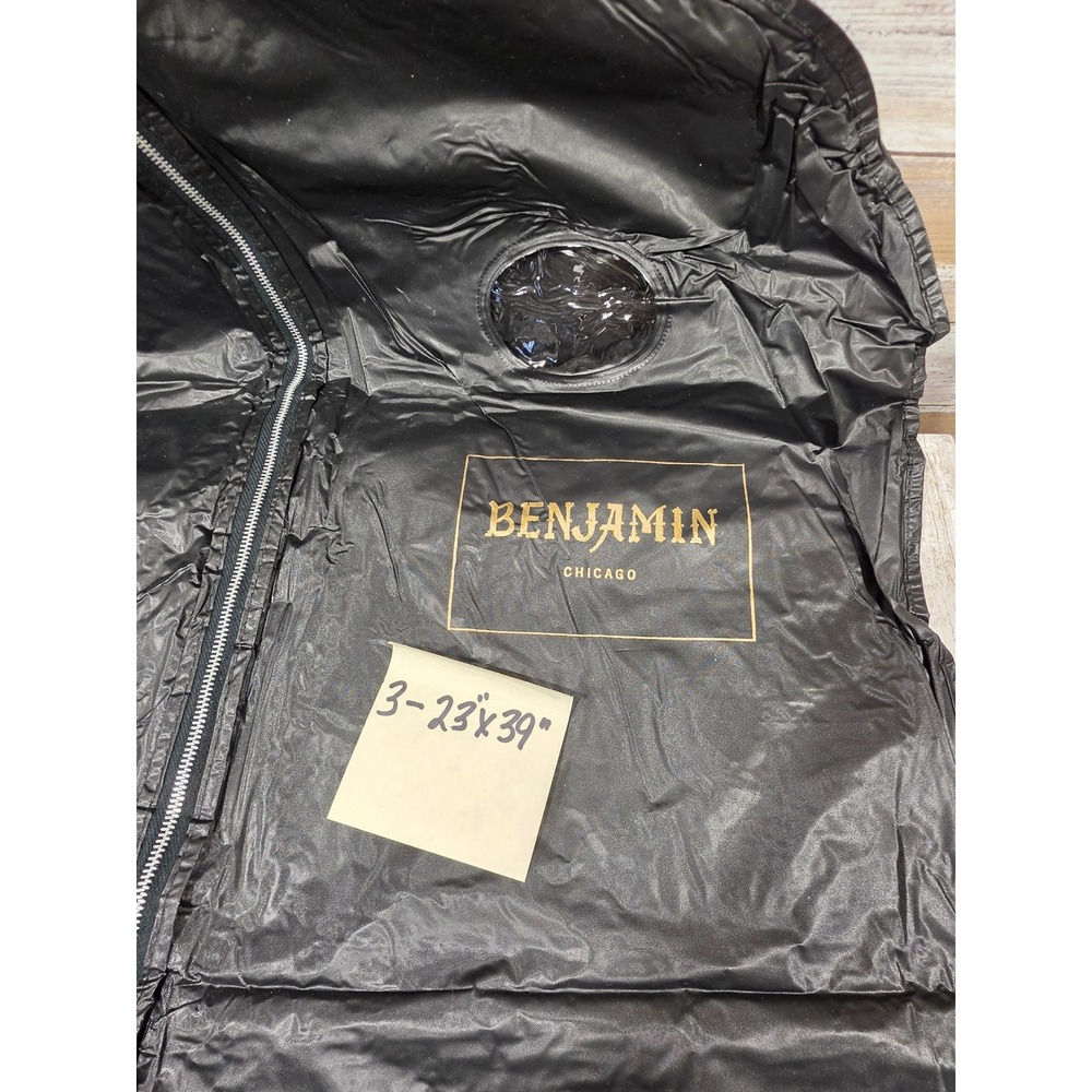 Lot of 6 Vintage Garment Bags Benjamin Chicago Hammonton Park Morrie Geyer Suit - Picture 9 of 9